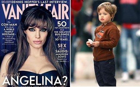 Angelina Jolie about Shiloh: She likes dressing up like a boy and wants to be one”.