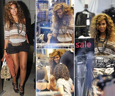 Imagine this: you and your girlfriends out shopping in one of the busiest stores in town, when suddenly, between the racks, you see no one less than Beyoncé.