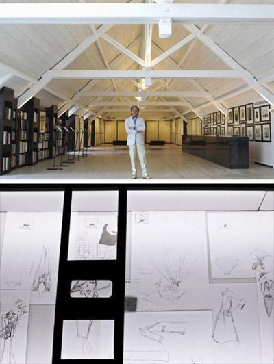 As of September, Valentino will open the doors to his famous Château Wideville in Paris, to the fashion students interested in learning more about his work.