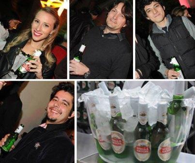 O que não faltou na festa de 10 anos do Glamurama foi Stella Artois geladinha.