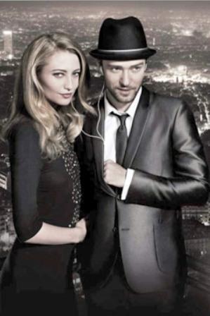 Justin Timberlake e a atriz Noot Seear se juntam para Givenchy