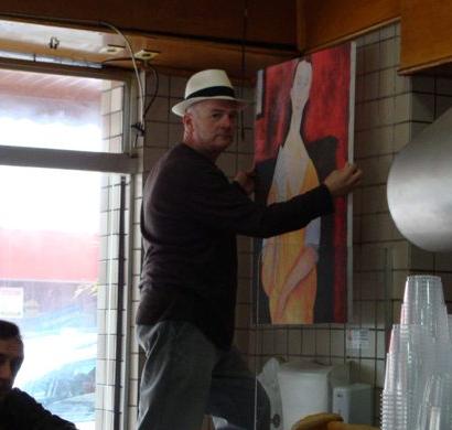 Guto Lacaz expõe em Padaria? Isso mesmo, são as “obras roubadas” do Museu de Arte Moderna de Paris.