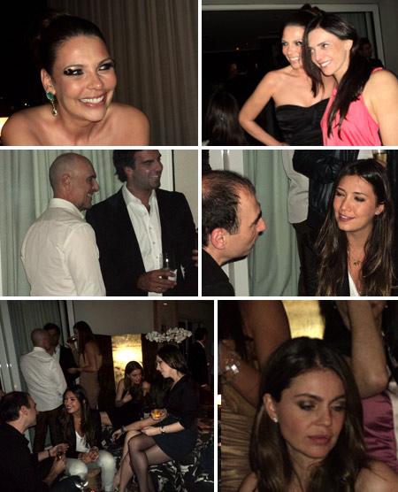 A @SimoneMonte comemorou o aniversário dela rodeada de amigos ontem, na casa de Raquel Silveira. Delícia.