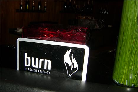 Burns da festa da revista.