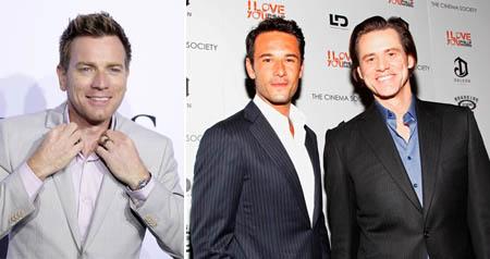 Rodrigo Santoro e Jim Carrey festavam em NY enquanto Ewan McGregor estava preso na Tailândia por causa do clima… A gente explica!