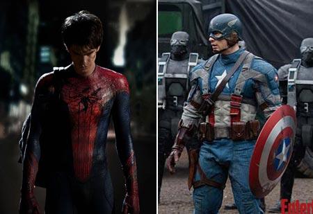 Homem-Aranha e Capitão América oficialmente uniformizados!