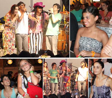 Carlinho Brown fez o primeiro Sarau do ano com @robertasa_ , Pedro Luis, Toni Garrido e muita animação. Glamurama amou!