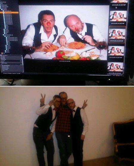 Domenico Dolce e @StefanoGabbana se juntaram a Terry Richardson para um ensaio divertidíssimo