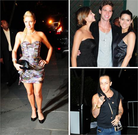 Bem que os convidados tentaram, mas a festa que a Triton deu p/ a @parishilton não decolou!