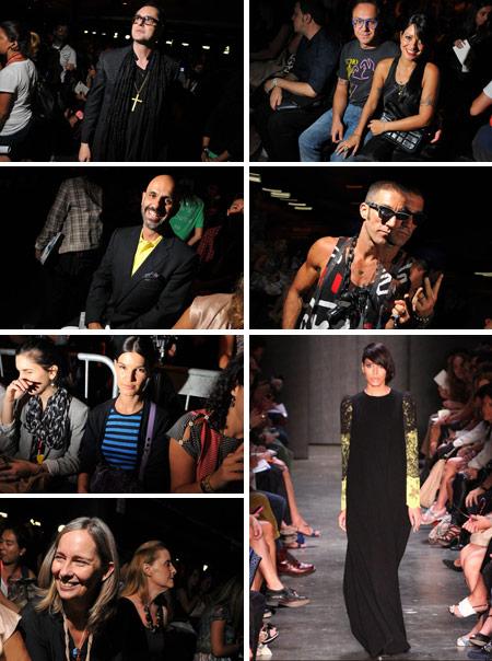 A primeira fila do desfile do Alexandre Herchcovitch teve presença para todos os gostos! Qual o seu, glamurette?