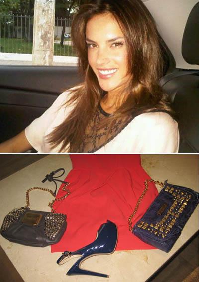 A @AngelAlessandra já está a caminho da Bienal e @giseleoficial quase pronta!