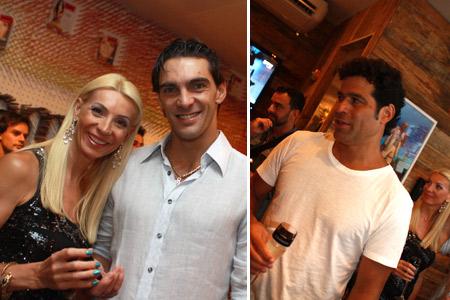 O lounge Glamurama também recebe astros do esporte, Giba e Raí passaram por aqui.