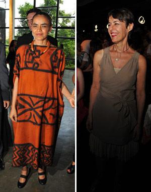 Até Marina Silva e Ana Buarque de Hollanda estão na SPFW. Vem ver!