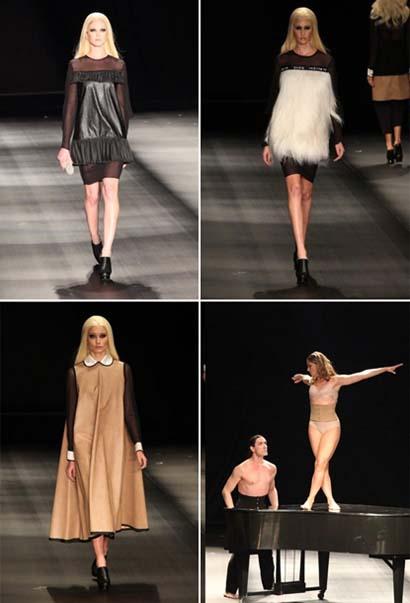 Fause Haten apresenta coleção basicamente toda preta e com performance