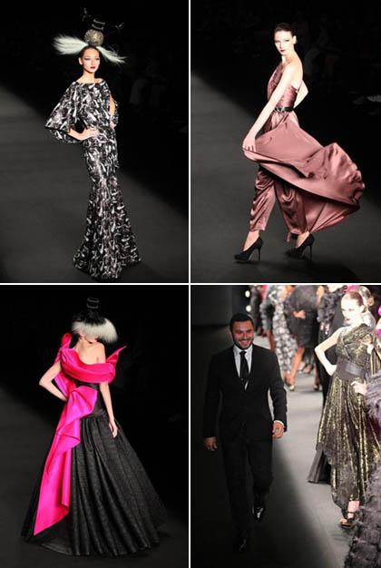 O @andrelimabr fez um ótimo desfile cheio de vestidos que sairiam da passarela direto para qualquer tapete vermelho