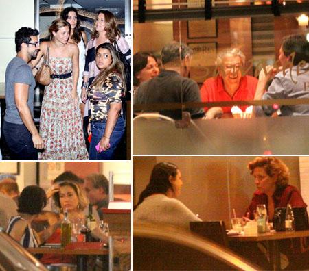 Caetano Veloso, @ivetesangalo, @pretamaria, @cadieckmann, todo mundo jantou no Leblon ontem…