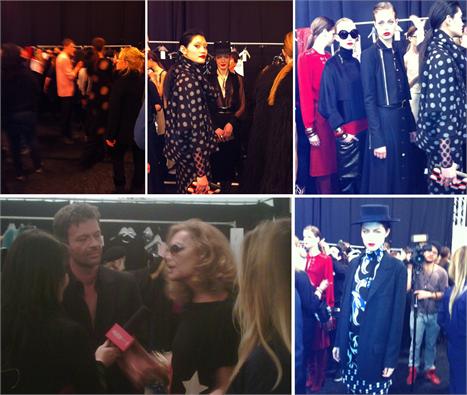 Glamurama está na NYFW e mostra os bastidores do desfile de @insideDVF