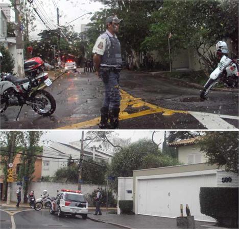 Aconteceu algo muito grave na Rua Grécia, no Jardim Europa.