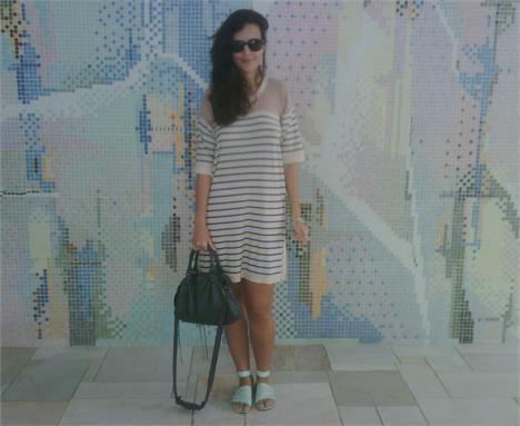 A gente pediu e @karinamota aceitou, então é dela o look do dia de hoje!