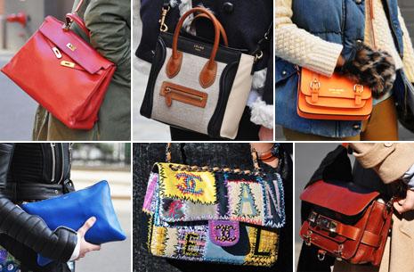 Glamurama andou reparando nas bolsas das primeiras filas dos desfiles e olha oq descobrimos…