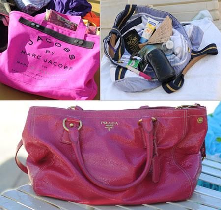 Vem ver o que as lulus estão carregando nas bolsas que levam para a piscina aqui do hotel em Salvador!