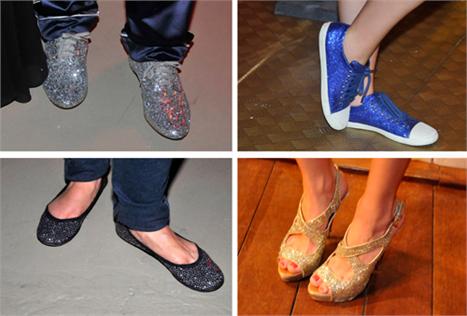 Os sapatos brilhantes do Camarote da Brahma