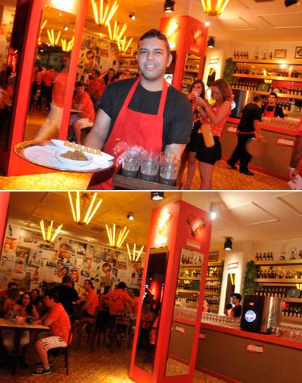 Aqui no camarote da Brahma também rola esquenta!