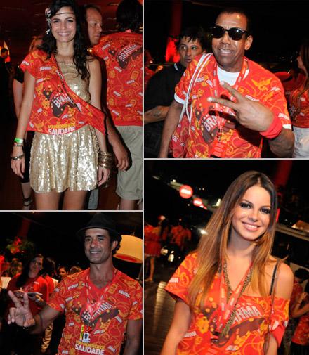 Convidados não param de chegar no camarote da Brahma