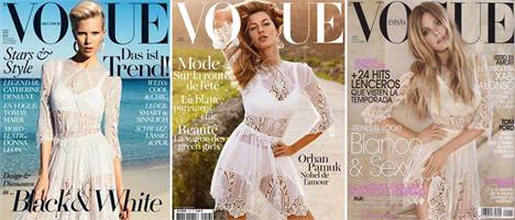 Um vestido. Três capas. Tem peça de roupa circulando mais do que deveria…