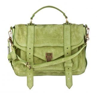 E a Proenza Schouler, hein? Eles não param de criar objetos de desejo! Agora é uma PS1 verde!