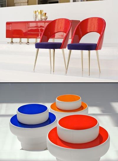 Bom dia! Vamos começar o fim de semana falando de Donatella Versace? Que tal ter um móvel pra combinar com uma roupa criada por ela?