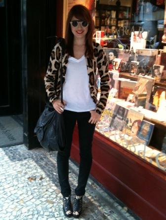 O #lookdodia de hoje é da Marina Franco! E repare só nos óculos dela!