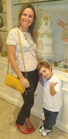 Flagramos uma família super estilosa para o nosso #LookDoDia de hoje