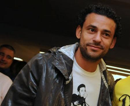 Adivinha quem foi a uma festa ontem?O jogador Fred, que jogou na derrota da seleção contra o Paraguai…