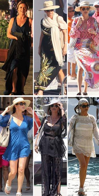 Vem ver os looks lindos que Catherine Zeta-Jones levou na mala para Portofino…