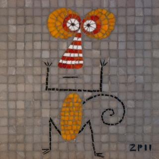 Os já conhecidos desenhos de macacos e papagaios do artista plástico Zé Pedro de Oliveira Costa viraram mosaicos incríveis…