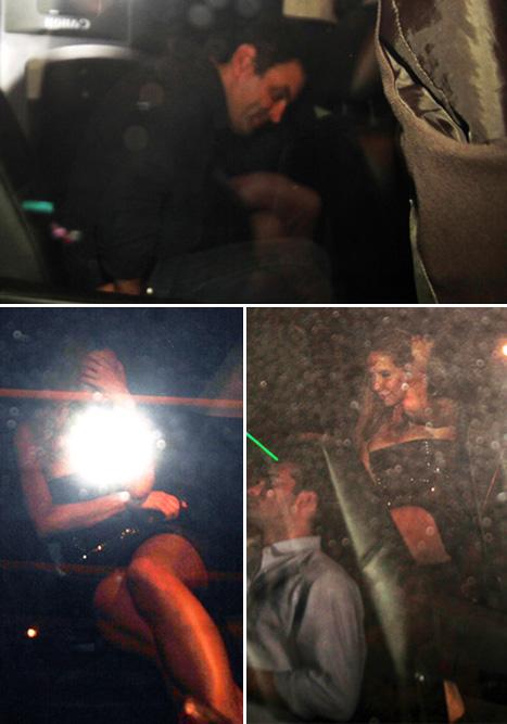 Ana Paula Junqueira e Aécio Neves saem juntos de balada e causam tumulto aqui em SP.