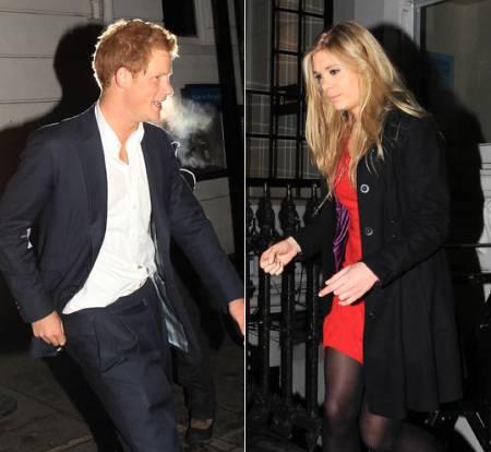 Após treinamento militar nos EUA, o príncipe Harry ferve com ex-namorada em Londres