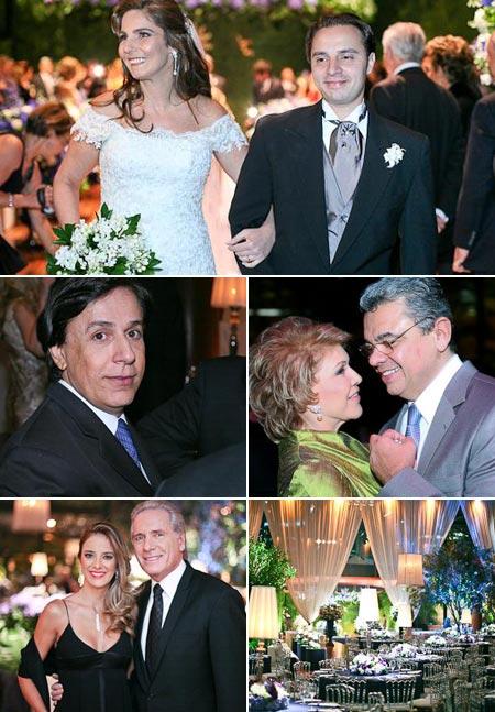 Foi com um festão que Tatiana Nader e Ronaldo Cruz disseram sim na noite dessa sexta-feira, em SP
