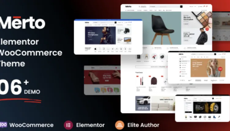 Merto – Proven Multipurpose WooCommerce WordPress Theme