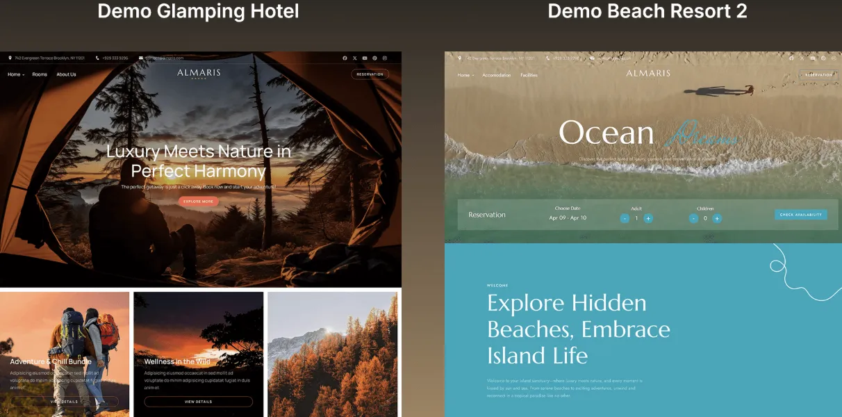 Almaris – Proven Hotel Booking WordPress Theme 2 Almaris