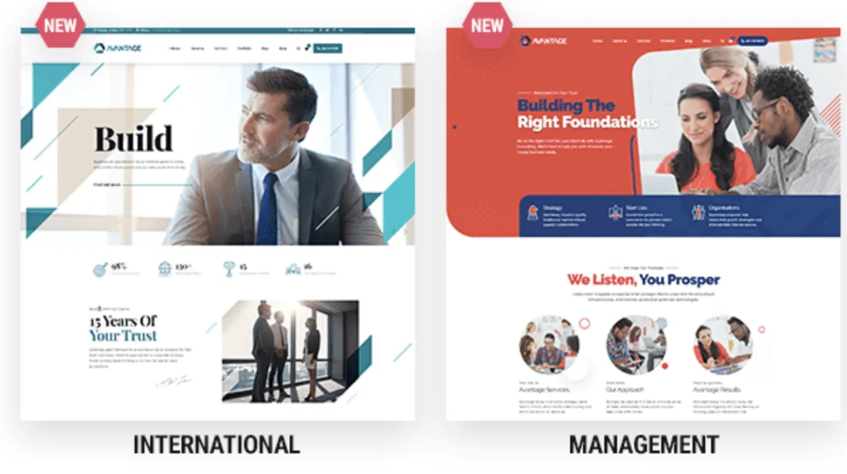 Avantage - Proven Business Consulting WordPress Theme 2 Avantage