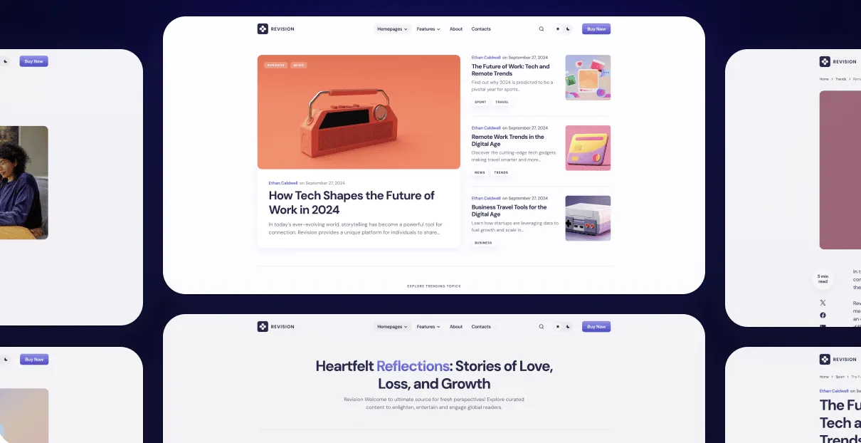 Revision - Optimized Personal Blog WordPress Theme Proven 2 Revision
