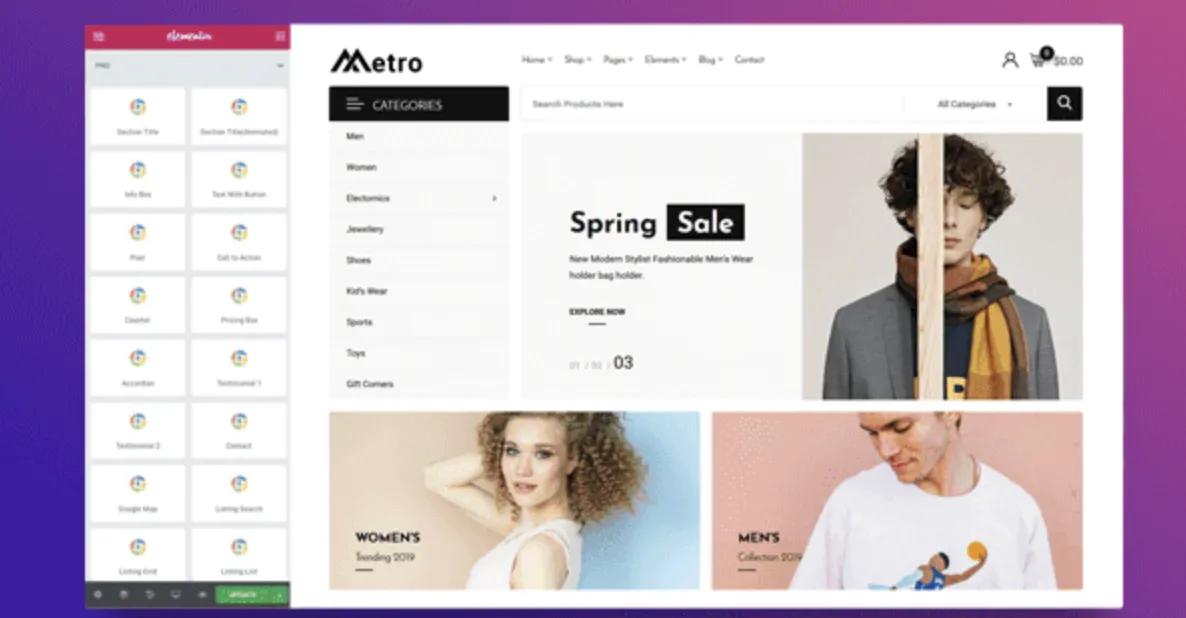 Metro - Minimal WooCommerce WordPress Theme Proven 2 Metro