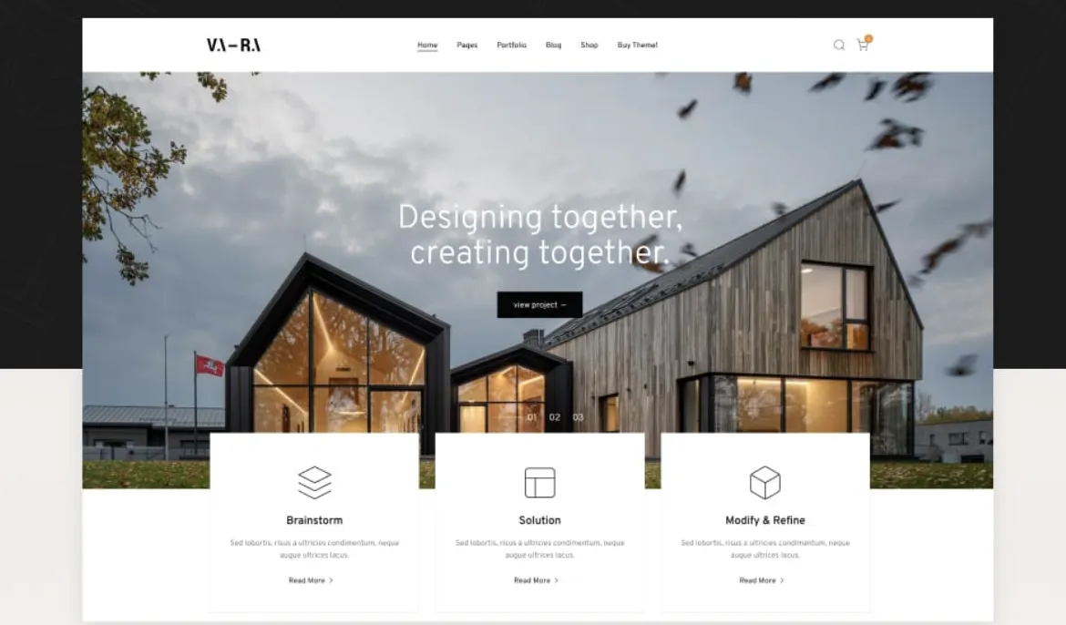 Vara – Architecture WordPress Theme Proven 2 Vara