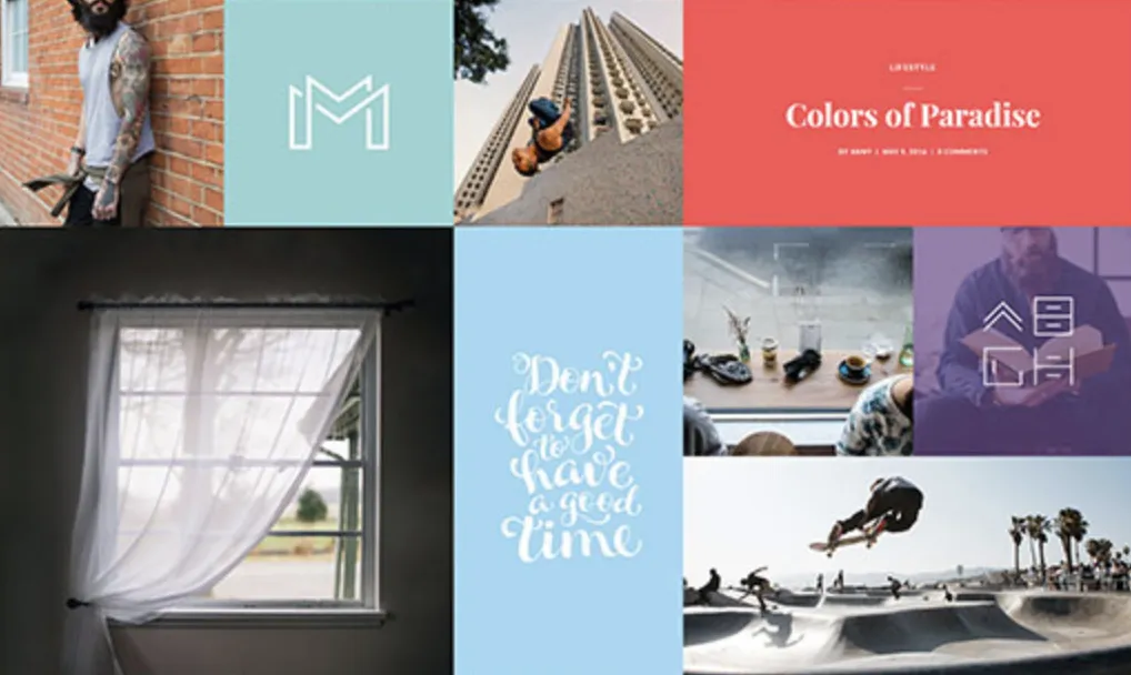 Escher - Blog WordPress Theme Proven 2 Escher