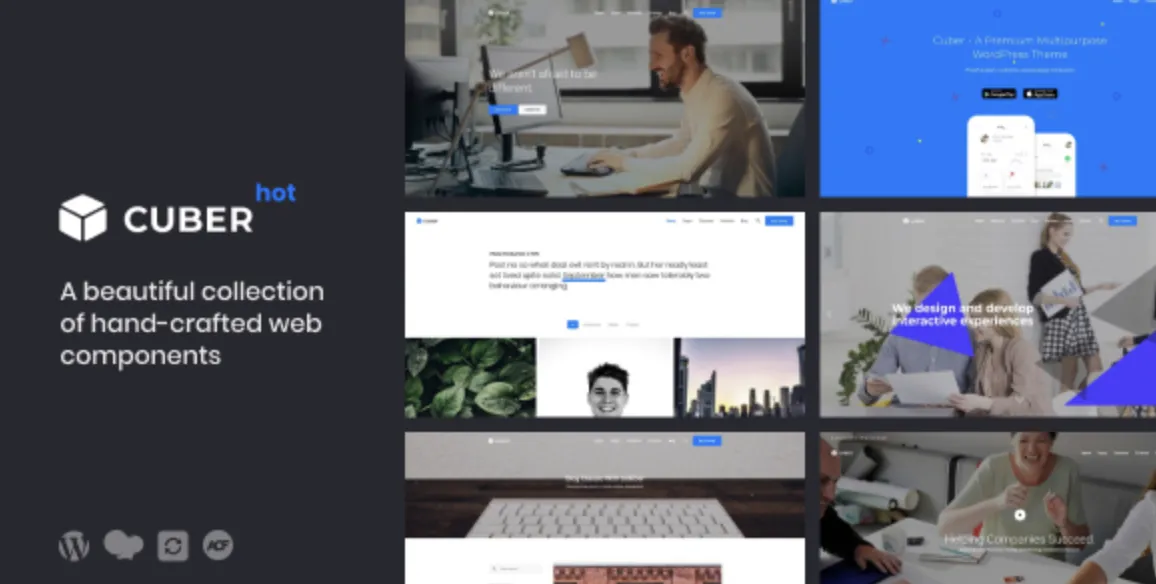 Cuber – Proven Responsive Multipurpose WordPress Theme 2 Cuber