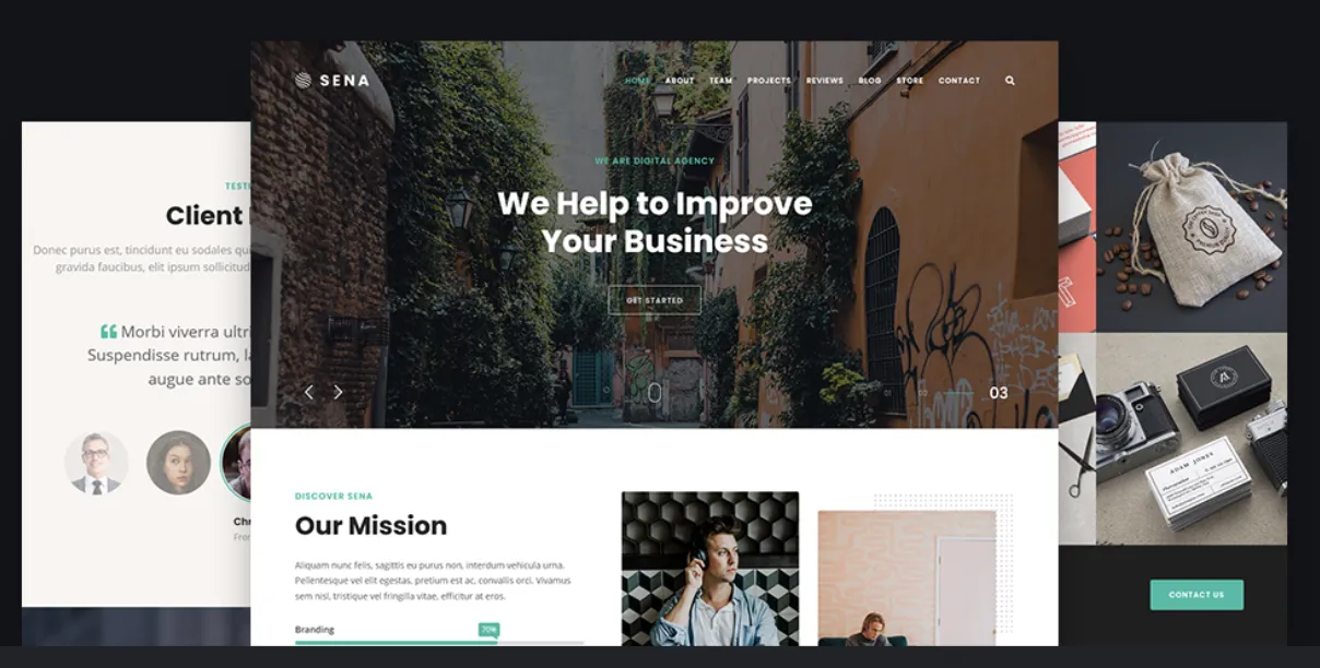 Sena – Creative Multipurpose WordPress Theme Proven 2 Sena