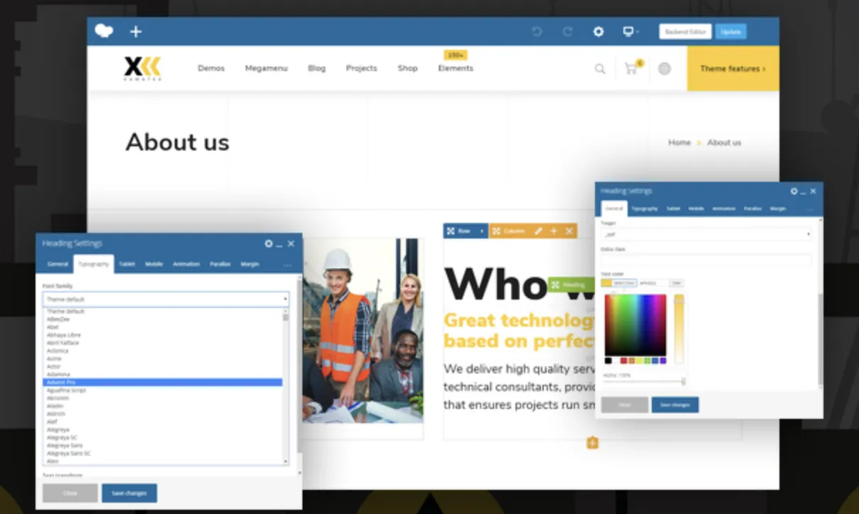 Samatex - Industrial WordPress Theme + Woocommerce Proven 2 Samatex