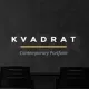 Kvadrat – Contemporary Portfolio WordPress Theme Proven